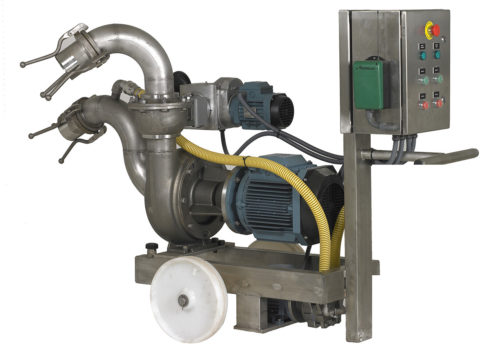 Pump for extracting and transferring Olives from underground fermenters. Economic model